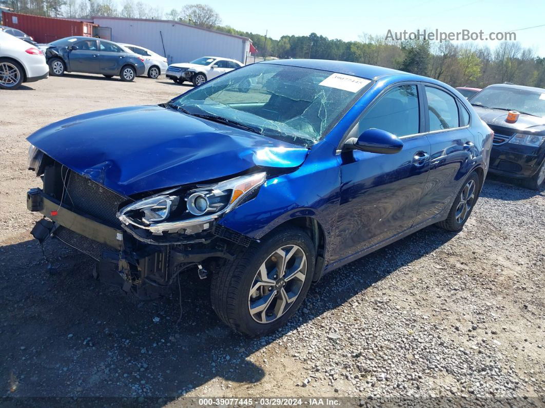 2020 Kia Forte Lxs Синий vin: 3KPF24ADXLE246465