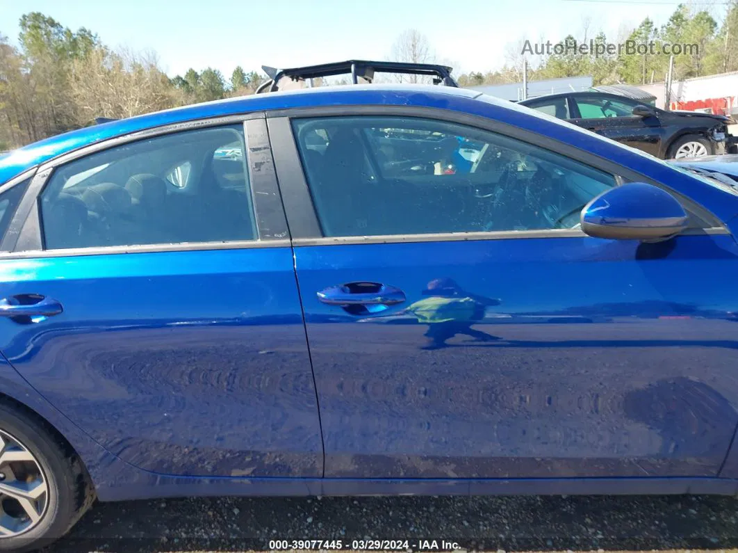 2020 Kia Forte Lxs Синий vin: 3KPF24ADXLE246465