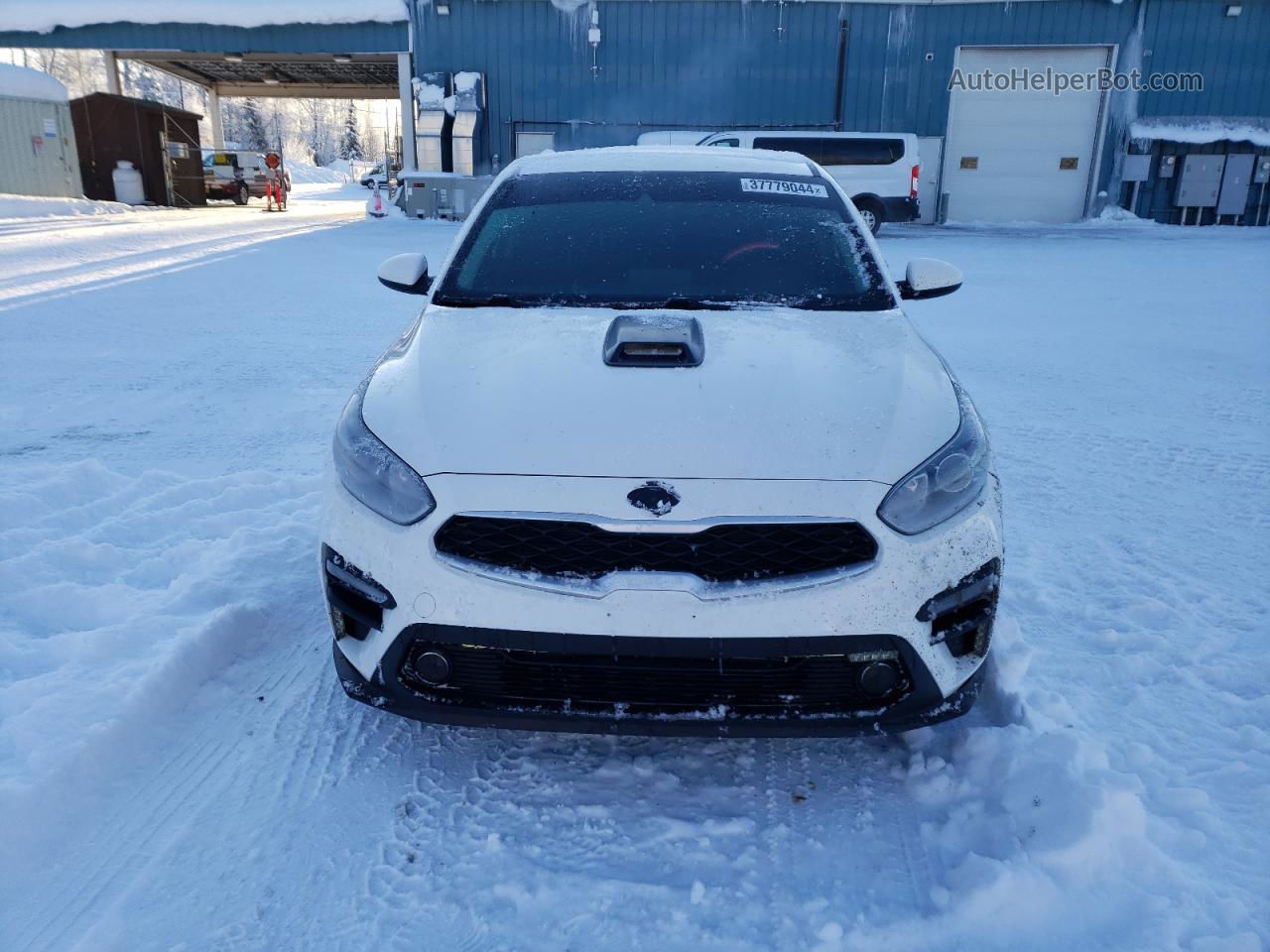 2020 Kia Forte Fe White vin: 3KPF24ADXLE250029