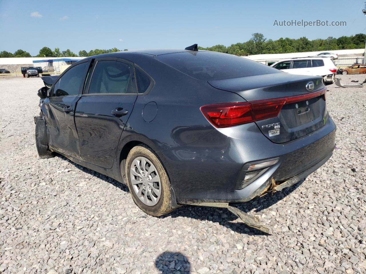 2020 Kia Forte Fe Черный vin: 3KPF24ADXLE257952