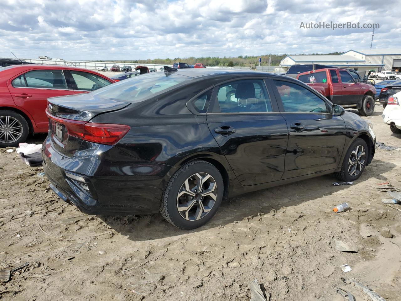 2020 Kia Forte Fe Black vin: 3KPF24ADXLE260589