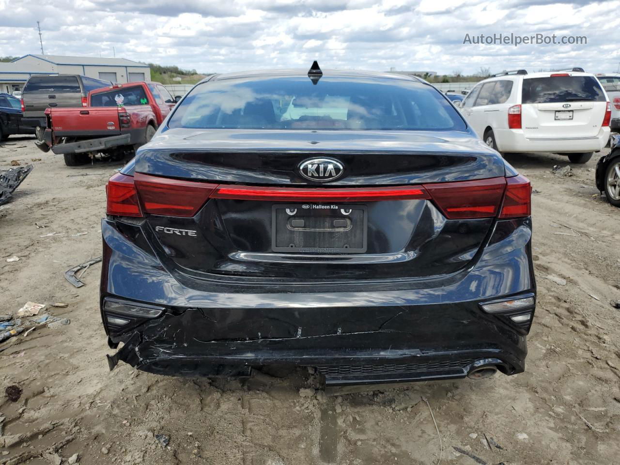 2020 Kia Forte Fe Black vin: 3KPF24ADXLE260589