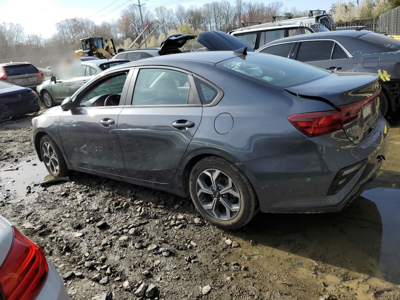 2020 Kia Forte Fe Gray vin: 3KPF24ADXLE261192