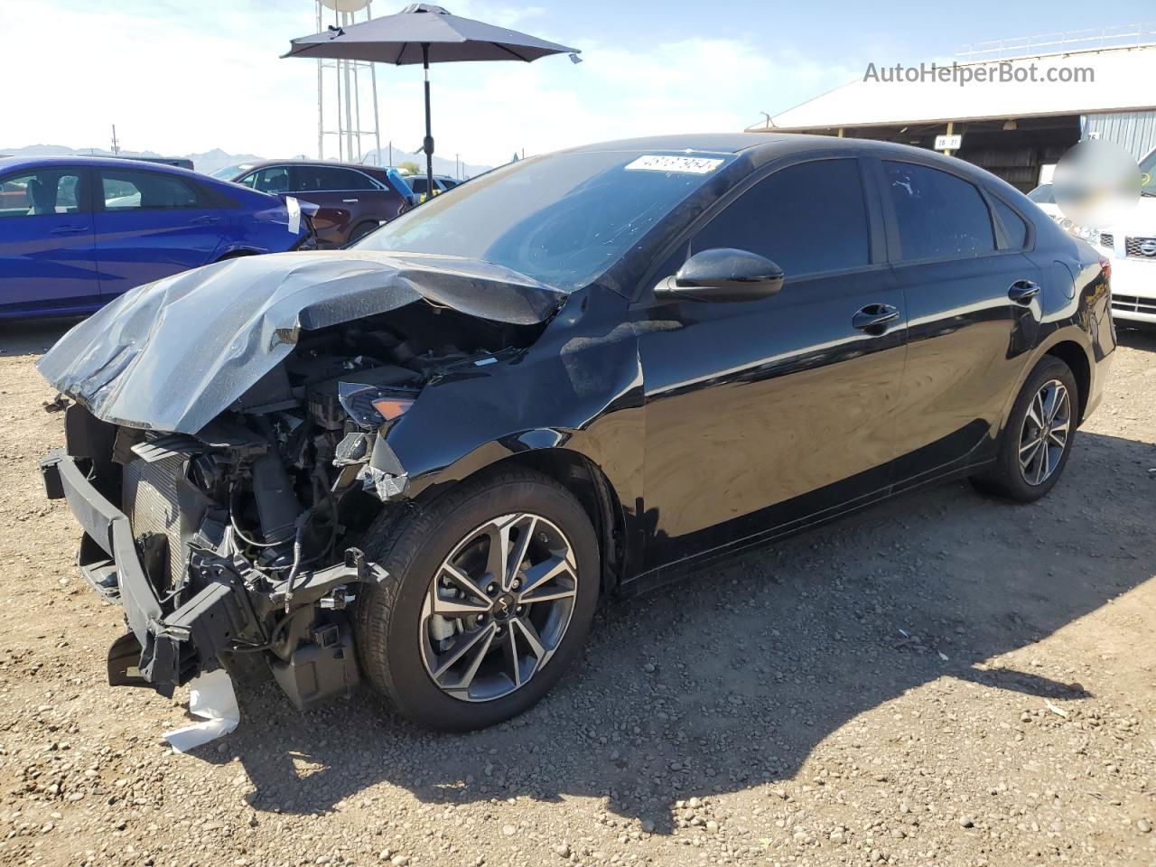 2023 Kia Forte Lx Black vin: 3KPF24ADXPE570666