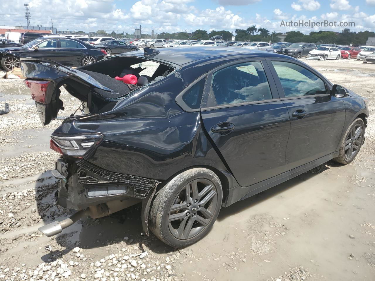 2020 Kia Forte Gt Line Black vin: 3KPF34AD0LE142449