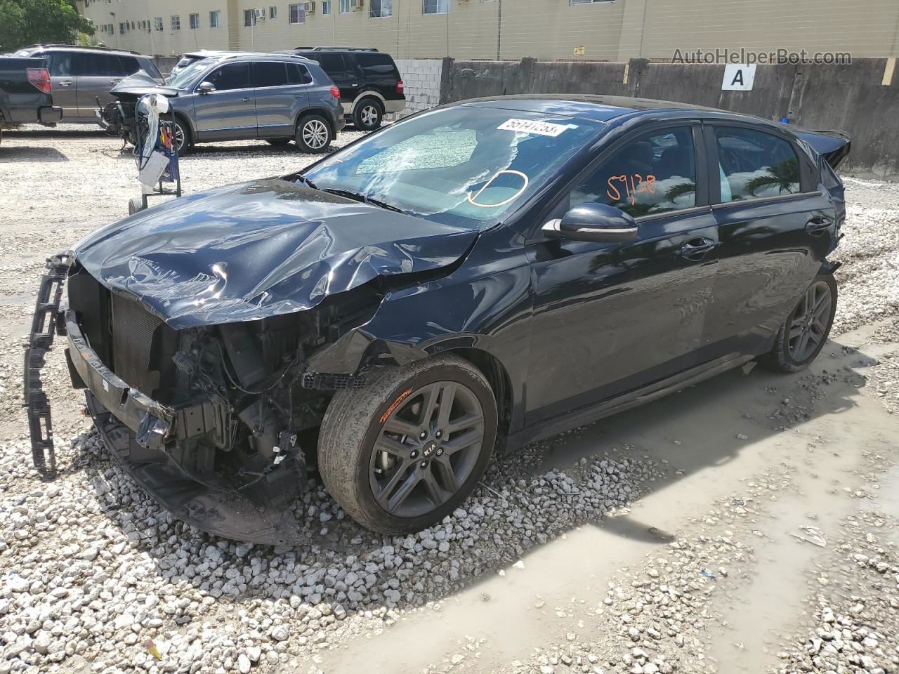 2020 Kia Forte Gt Line Black vin: 3KPF34AD0LE142449