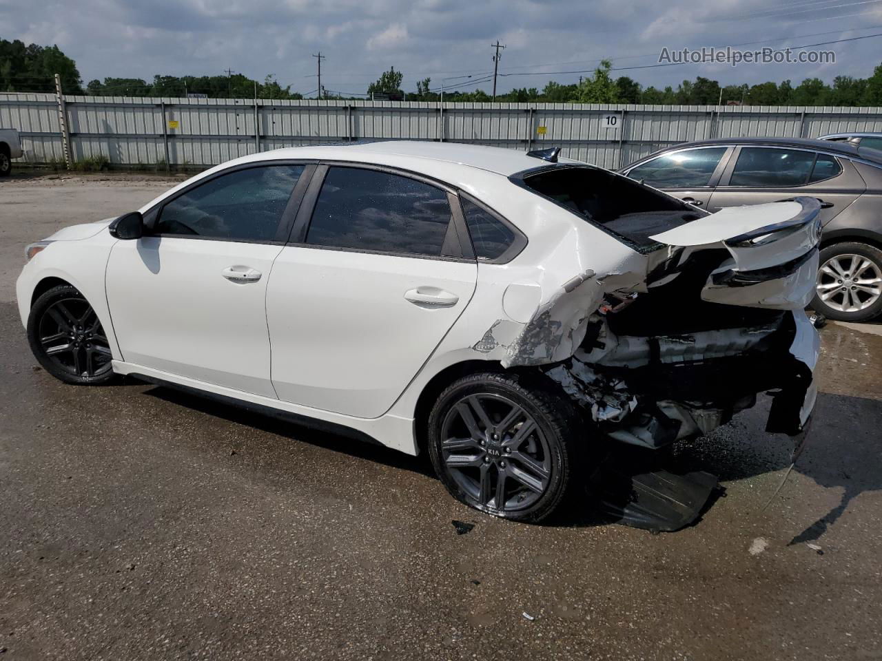 2020 Kia Forte Gt Line Белый vin: 3KPF34AD0LE196897