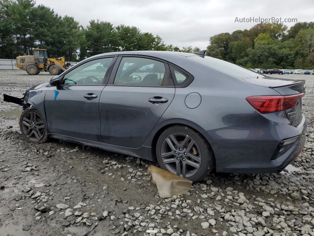 2020 Kia Forte Gt Line Серый vin: 3KPF34AD0LE200401