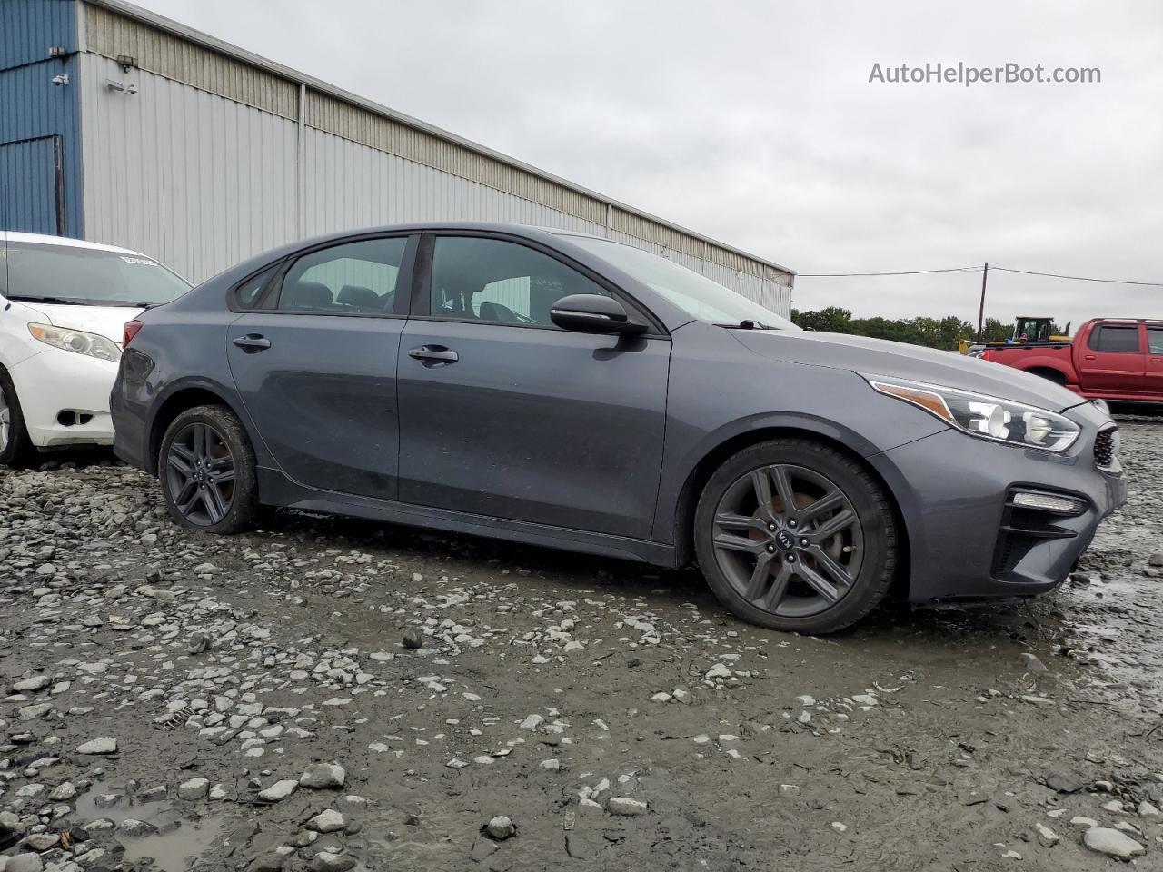 2020 Kia Forte Gt Line Серый vin: 3KPF34AD0LE200401