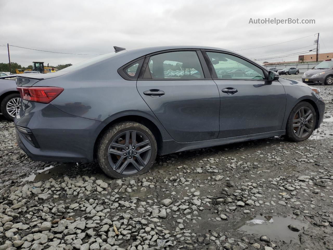 2020 Kia Forte Gt Line Серый vin: 3KPF34AD0LE200401