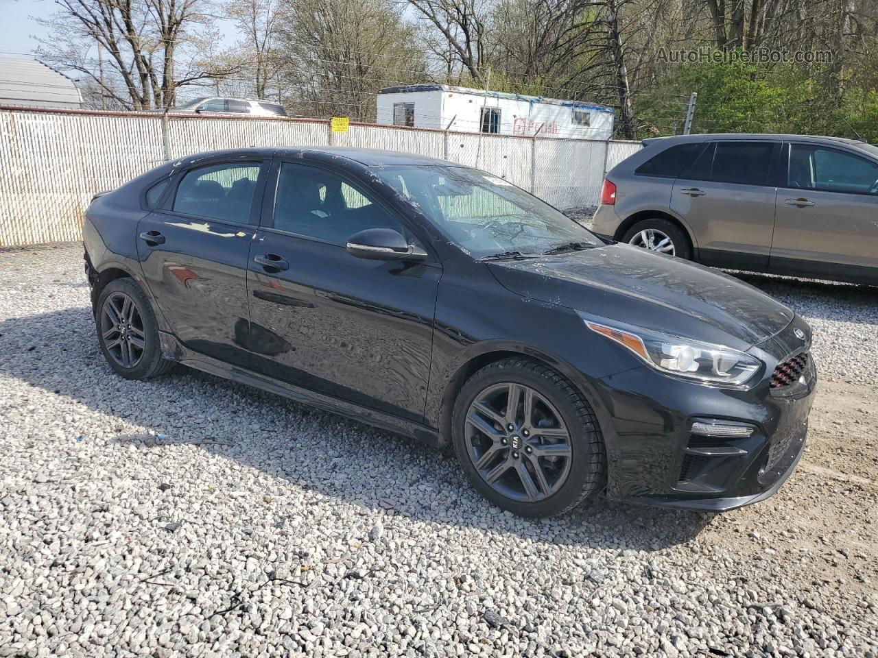 2020 Kia Forte Gt Line Black vin: 3KPF34AD0LE256144