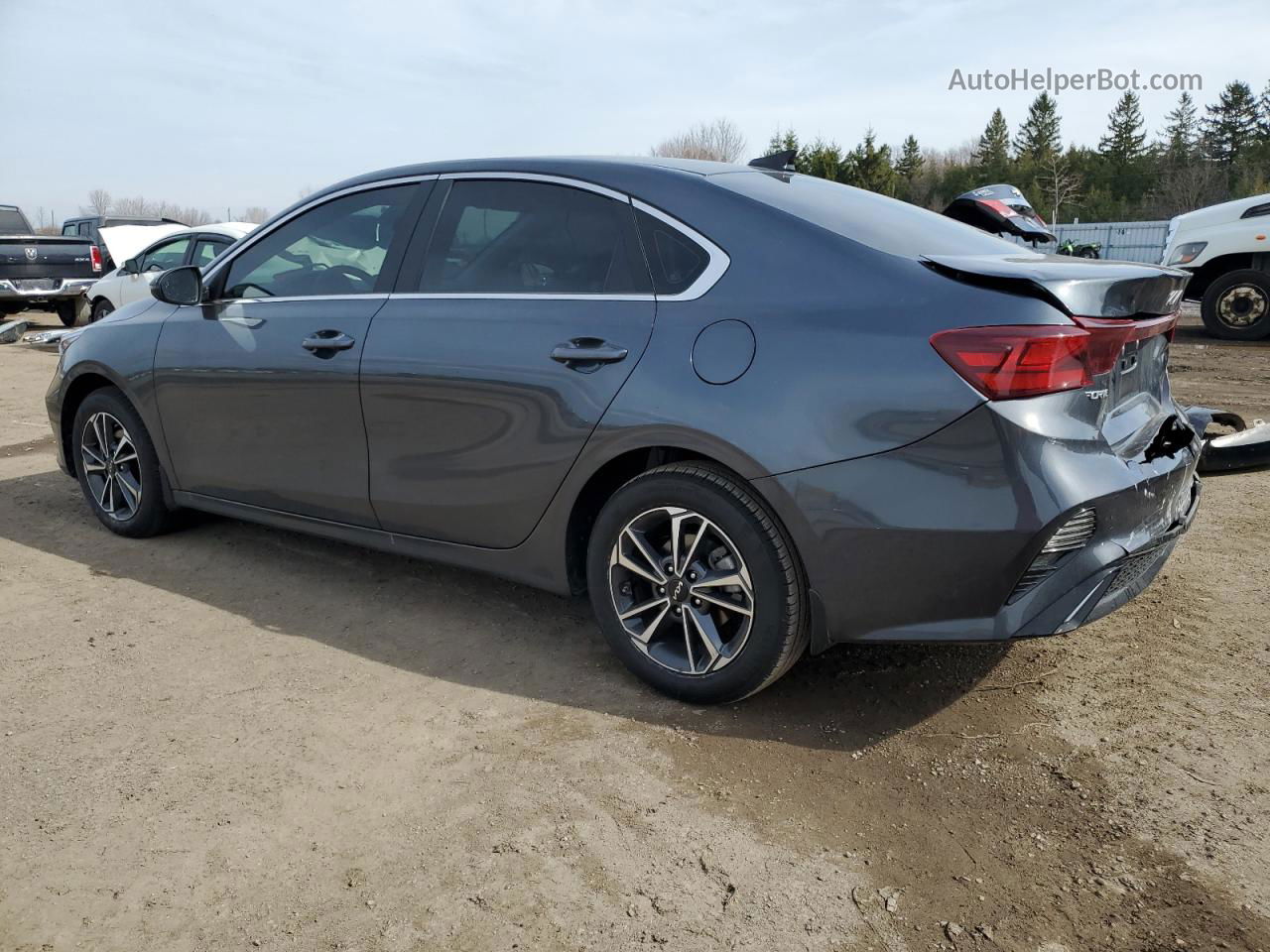 2023 Kia Forte Ex Серый vin: 3KPF34AD0PE709488