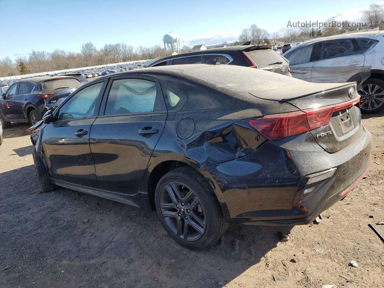 2020 Kia Forte Gt Line Black vin: 3KPF34AD1LE152231