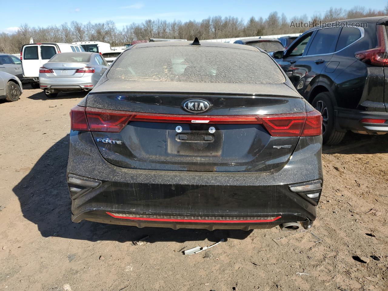 2020 Kia Forte Gt Line Black vin: 3KPF34AD1LE152231