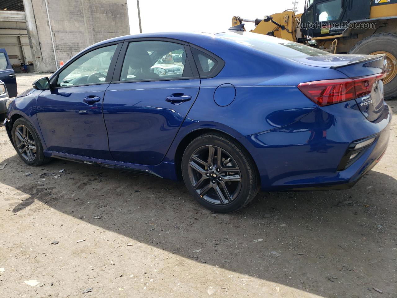 2020 Kia Forte Gt Line Blue vin: 3KPF34AD1LE261692