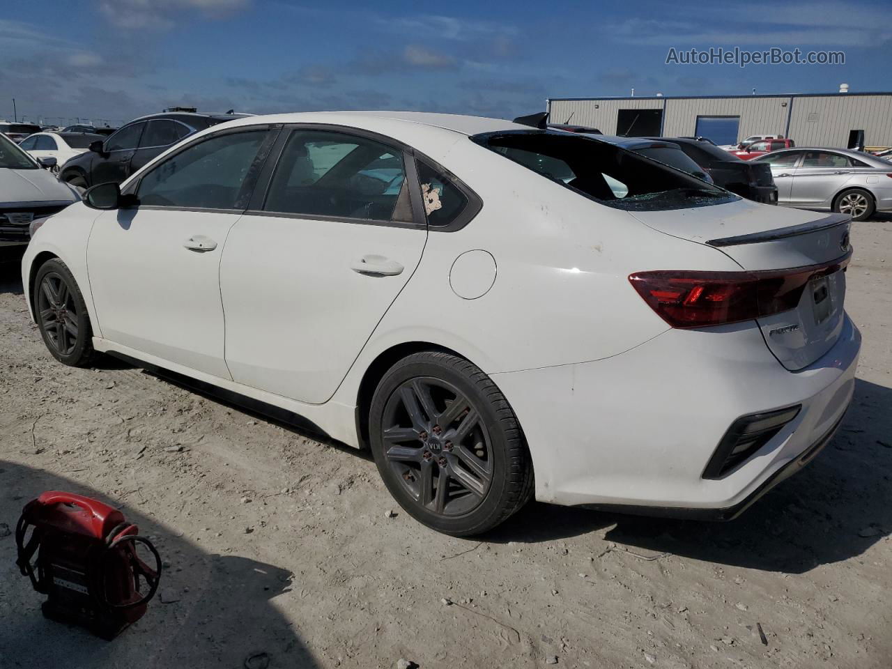 2020 Kia Forte Gt Line Белый vin: 3KPF34AD2LE157843