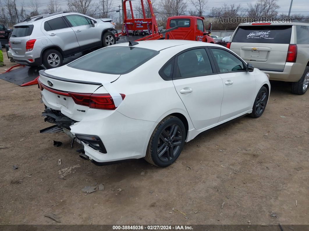 2020 Kia Forte Gt-line Белый vin: 3KPF34AD2LE161147