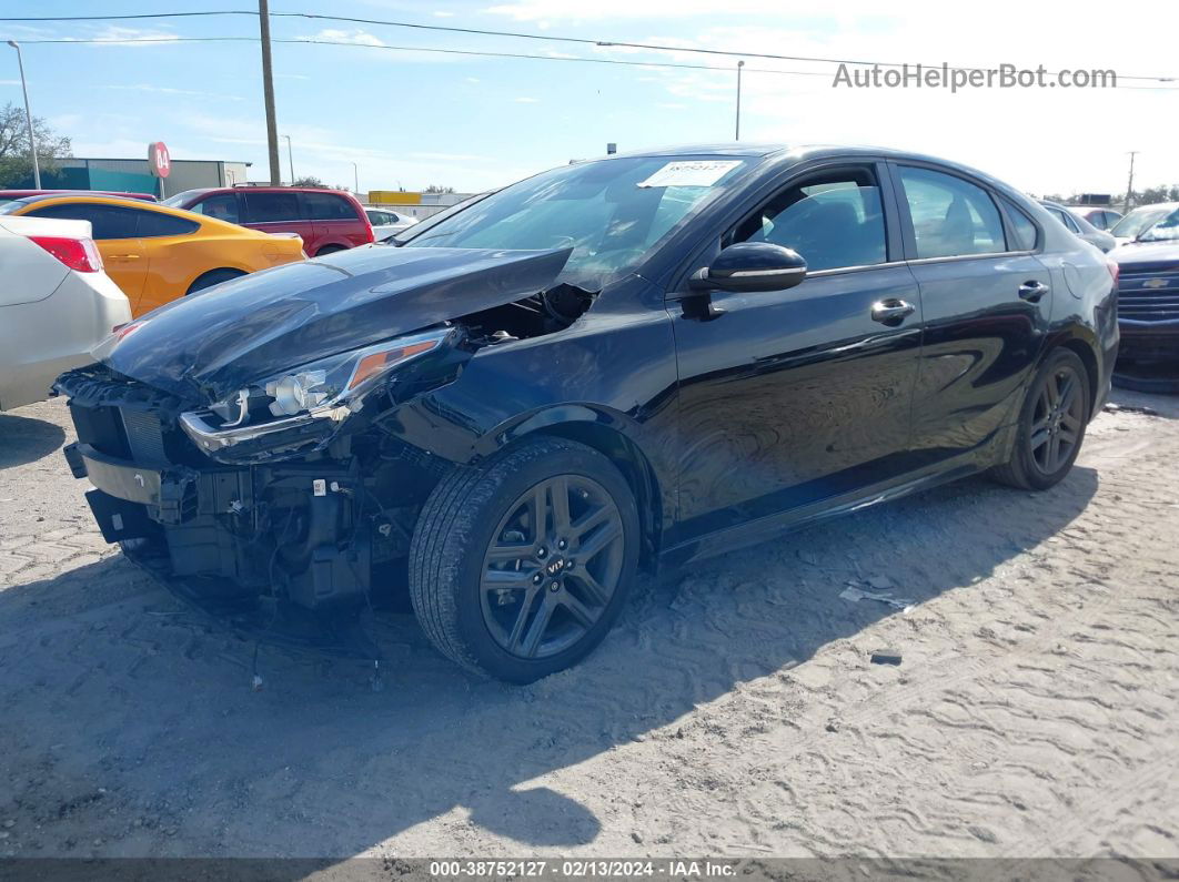 2020 Kia Forte Gt-line Black vin: 3KPF34AD3LE142557