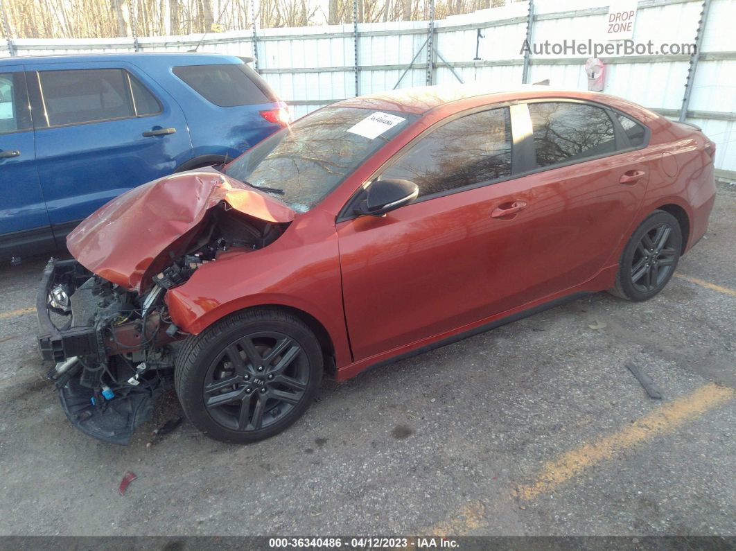 2020 Kia Forte Gt-line Оранжевый vin: 3KPF34AD3LE239239