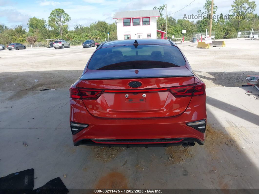 2020 Kia Forte Gt-line Оранжевый vin: 3KPF34AD4LE159738