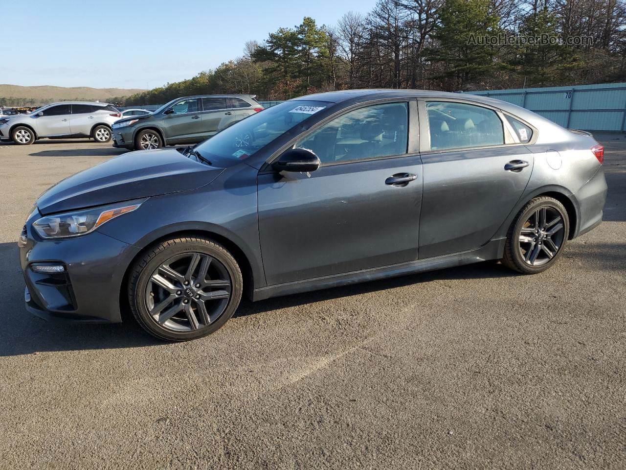 2020 Kia Forte Gt Line Charcoal vin: 3KPF34AD5LE151437