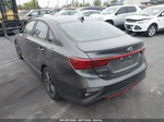 2020 Kia Forte Gt-line Gray vin: 3KPF34AD5LE175365