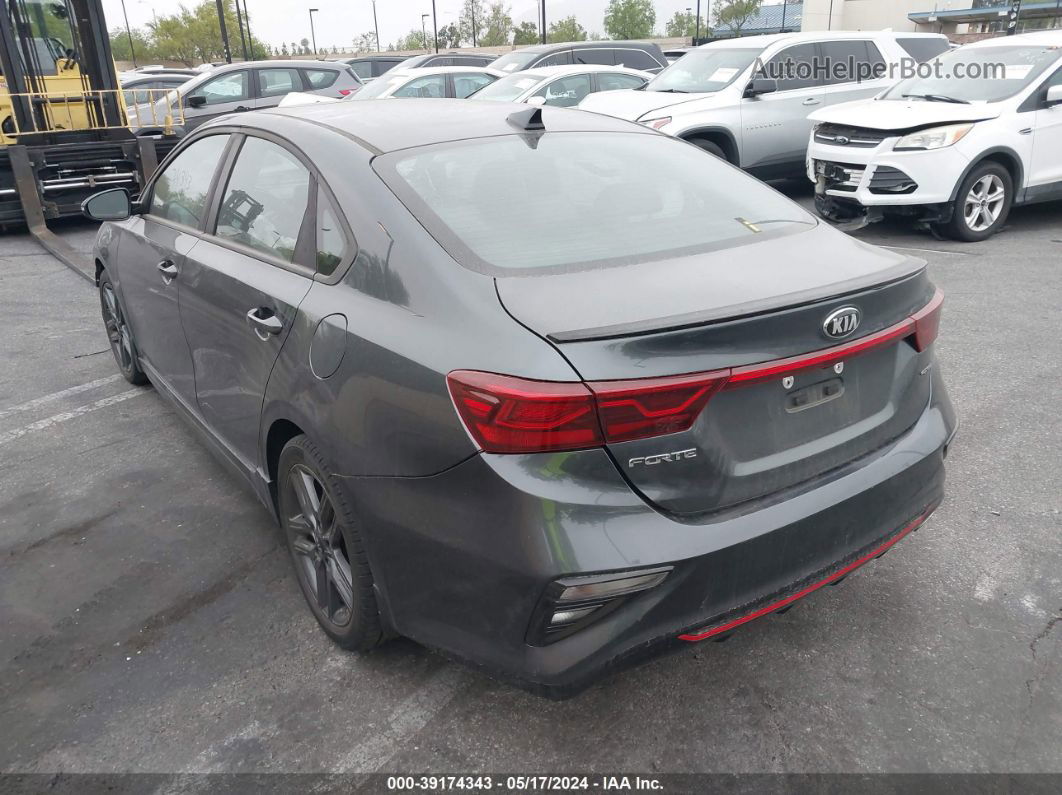 2020 Kia Forte Gt-line Gray vin: 3KPF34AD5LE175365