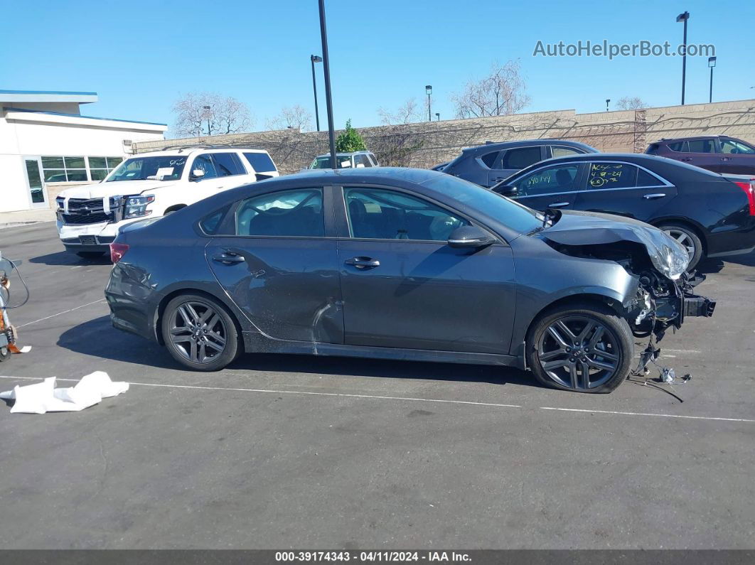 2020 Kia Forte Gt-line Gray vin: 3KPF34AD5LE175365