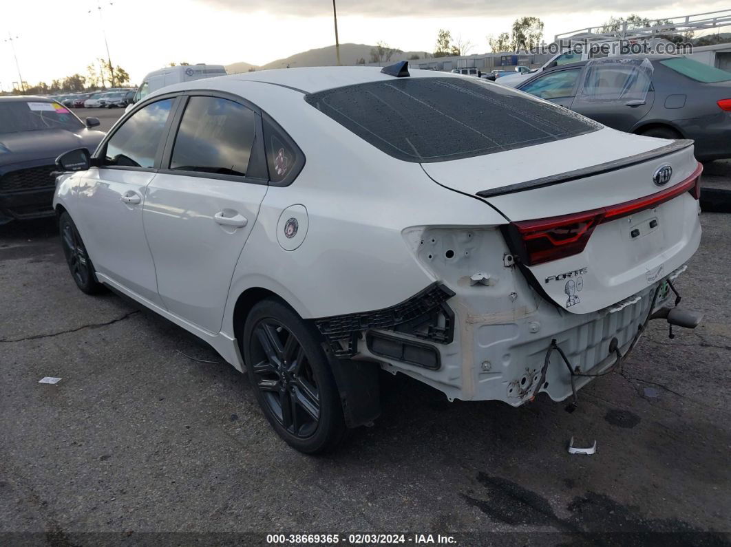 2020 Kia Forte Gt-line Белый vin: 3KPF34AD5LE177892