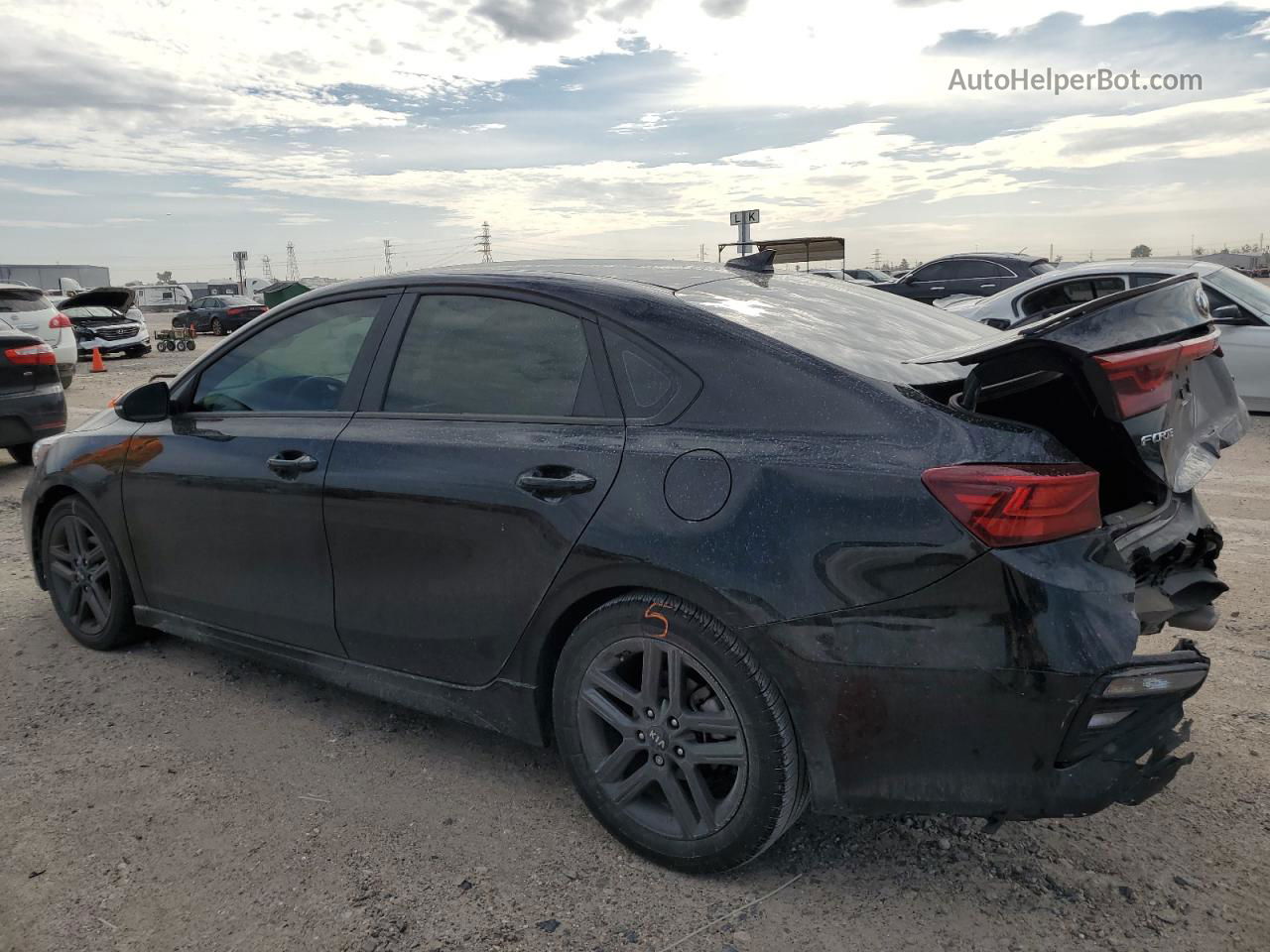 2020 Kia Forte Gt Line Black vin: 3KPF34AD5LE218263