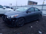 2020 Kia Forte Gt Line Gray vin: 3KPF34AD5LE256219