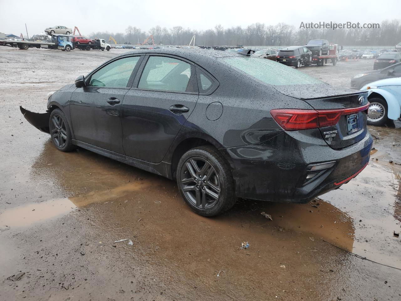 2020 Kia Forte Gt Line Black vin: 3KPF34AD7LE146014