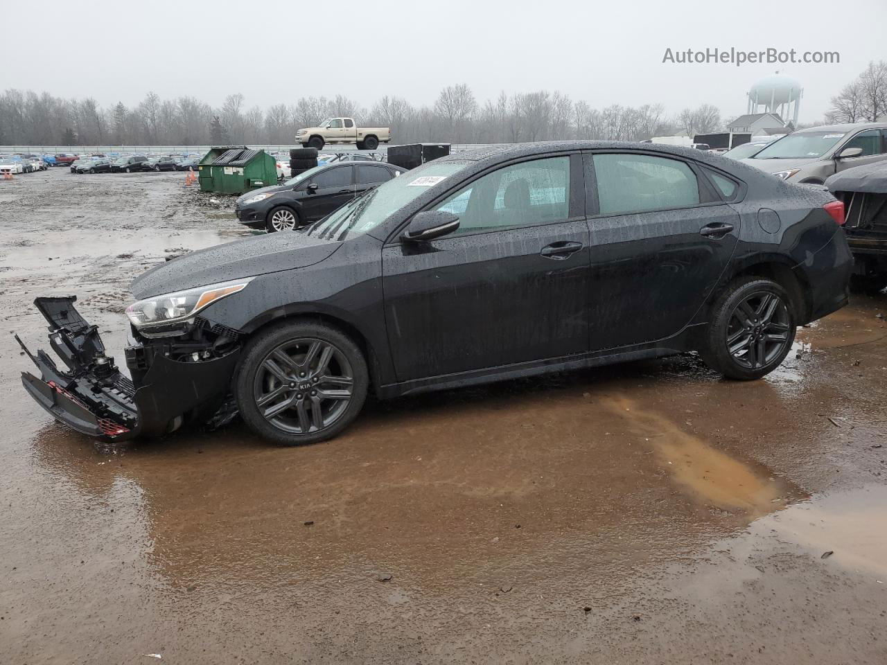 2020 Kia Forte Gt Line Black vin: 3KPF34AD7LE146014