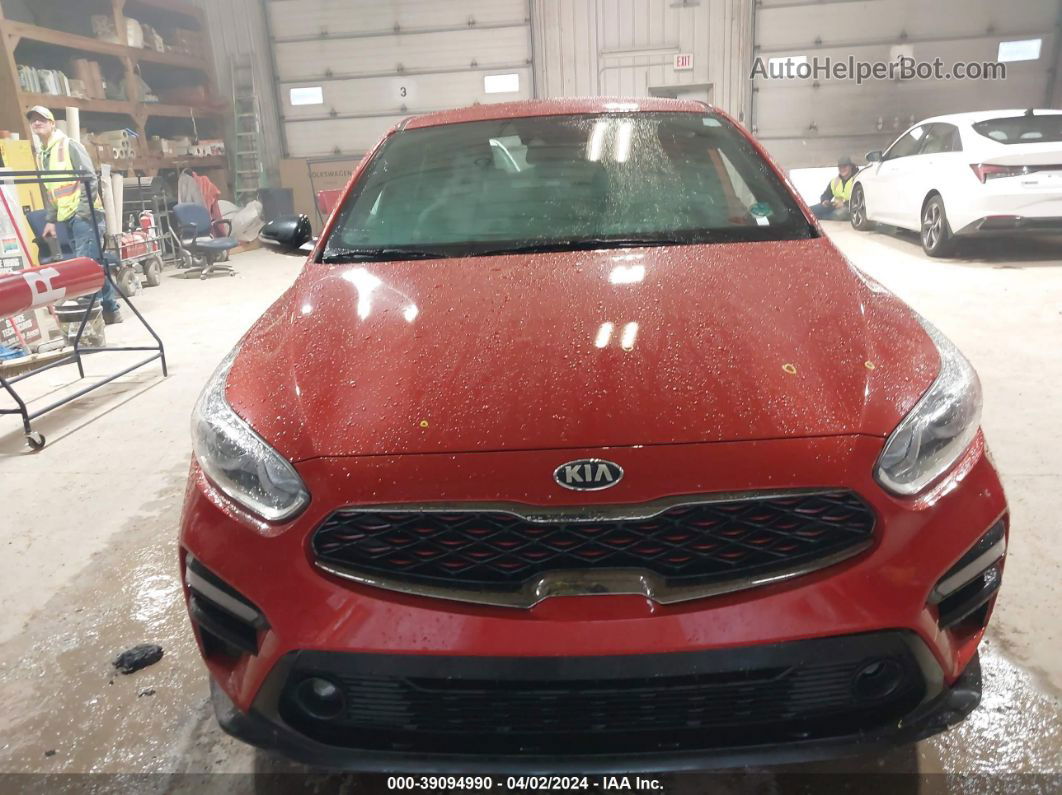 2020 Kia Forte Gt-line Orange vin: 3KPF34AD7LE161337