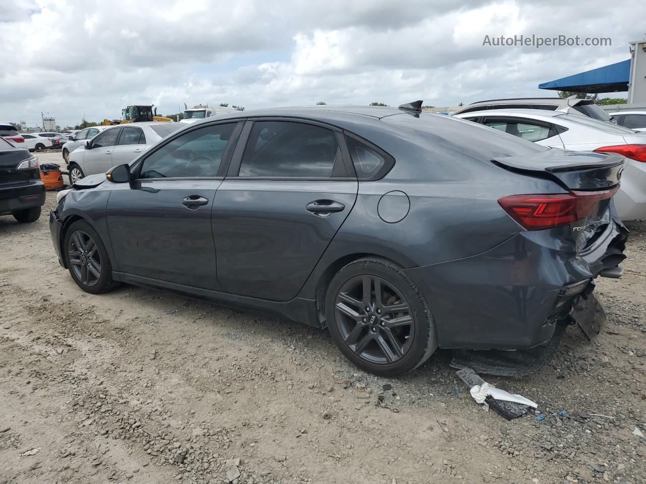 2020 Kia Forte Gt Line Угольный vin: 3KPF34AD7LE165999