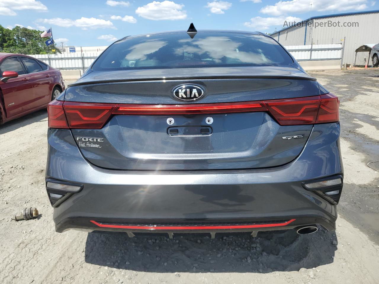 2020 Kia Forte Gt Line Charcoal vin: 3KPF34AD8LE140240