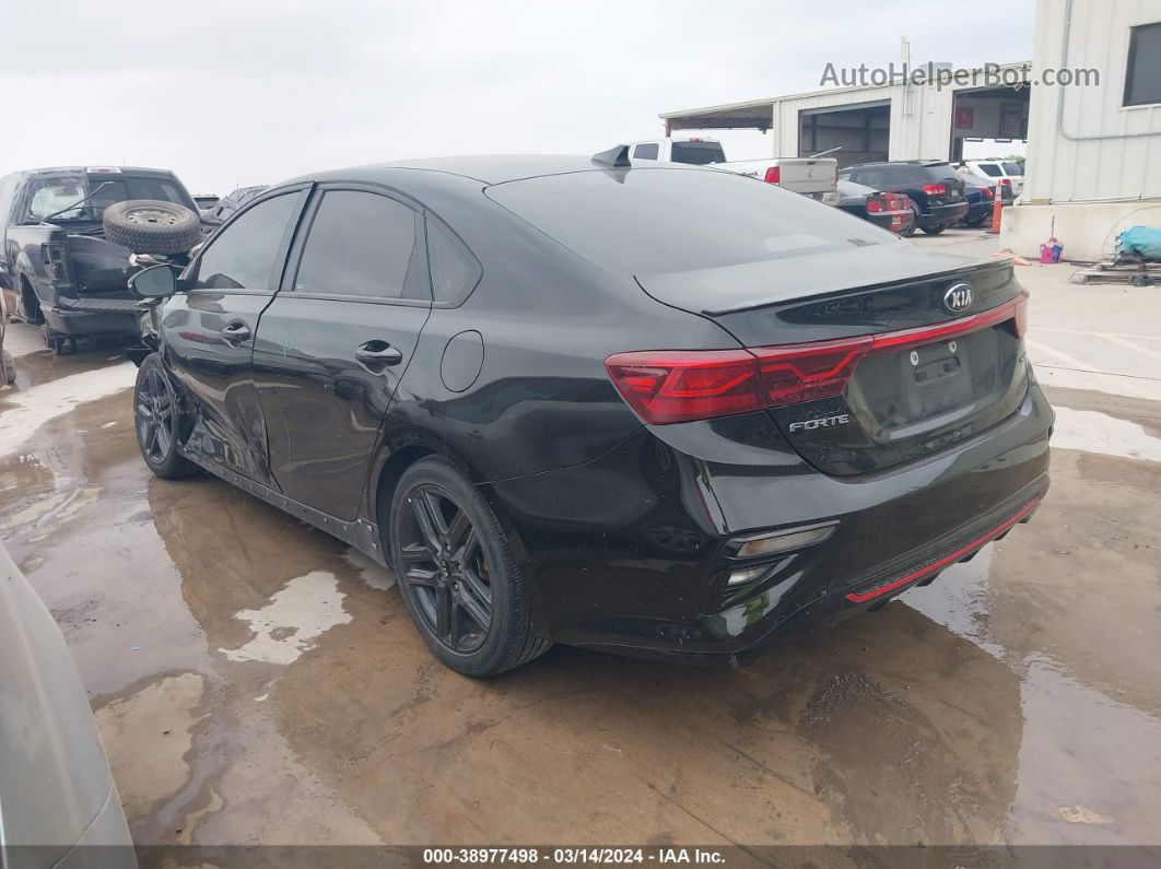 2020 Kia Forte Gt-line Black vin: 3KPF34AD8LE179555