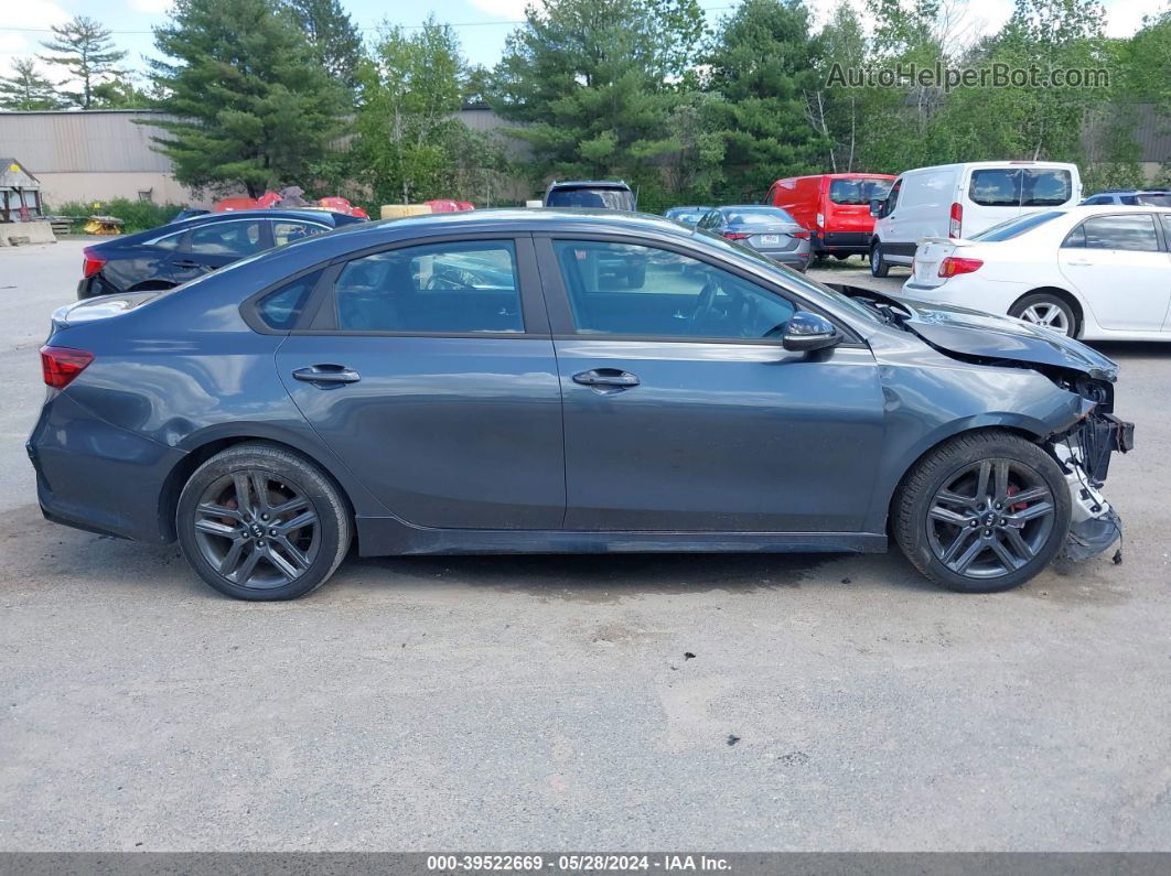 2020 Kia Forte Gt-line Gray vin: 3KPF34AD8LE257221