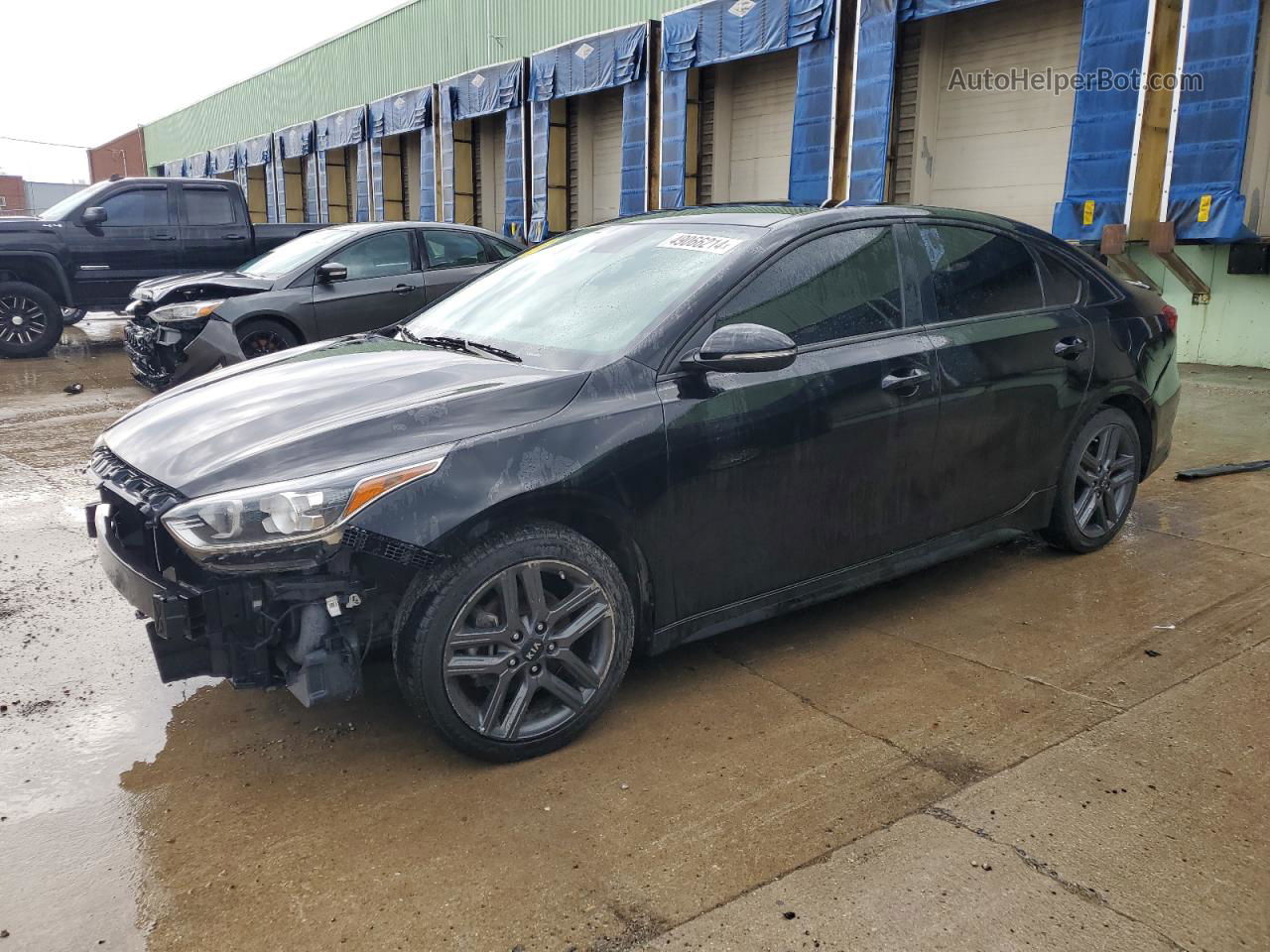 2020 Kia Forte Gt Line Black vin: 3KPF34AD9LE161324