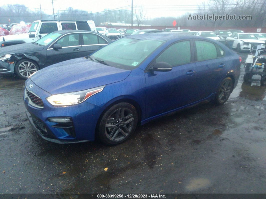 2020 Kia Forte Gt-line Dark Blue vin: 3KPF34AD9LE190211