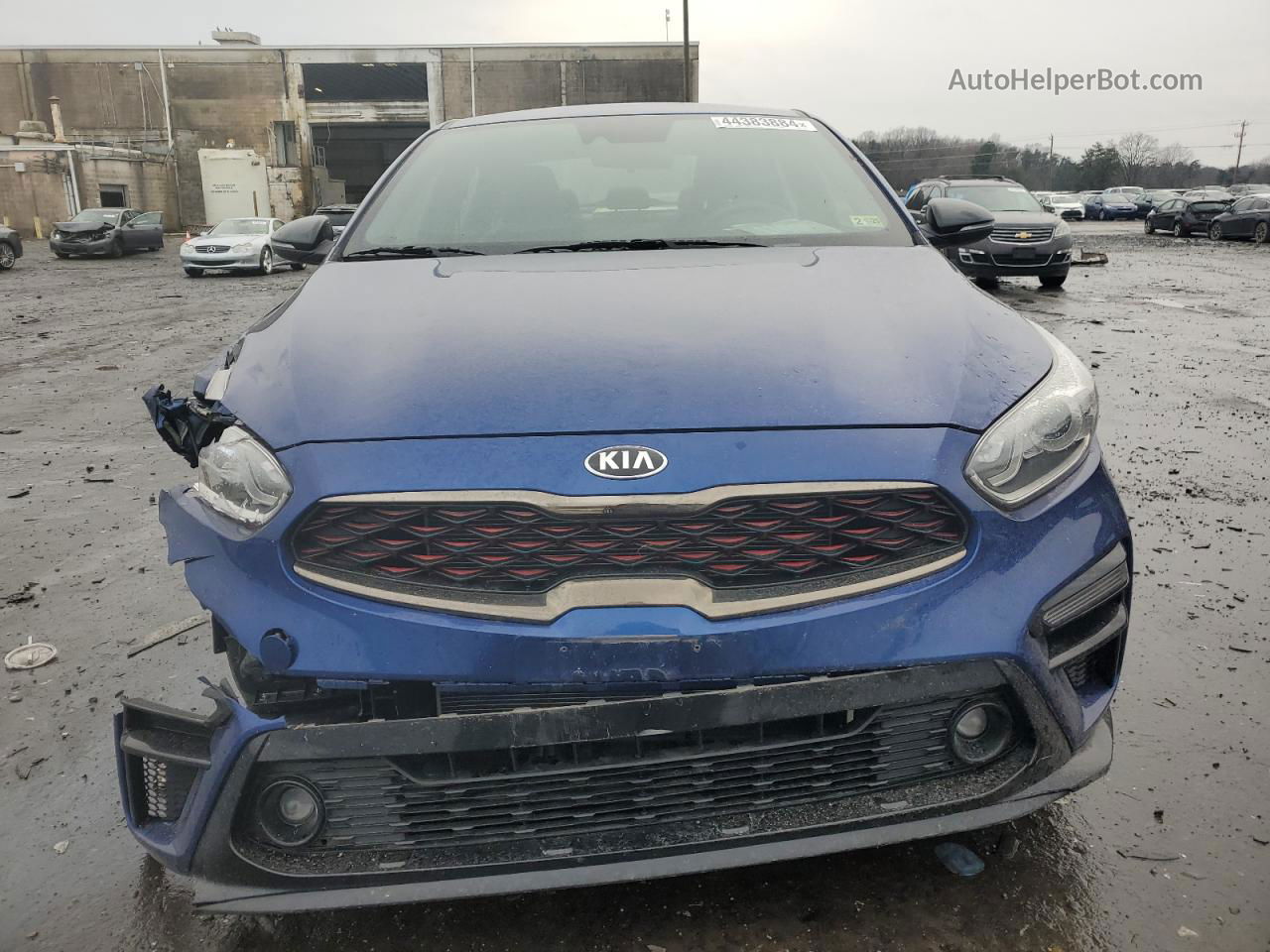 2020 Kia Forte Gt Line Blue vin: 3KPF34ADXLE160845