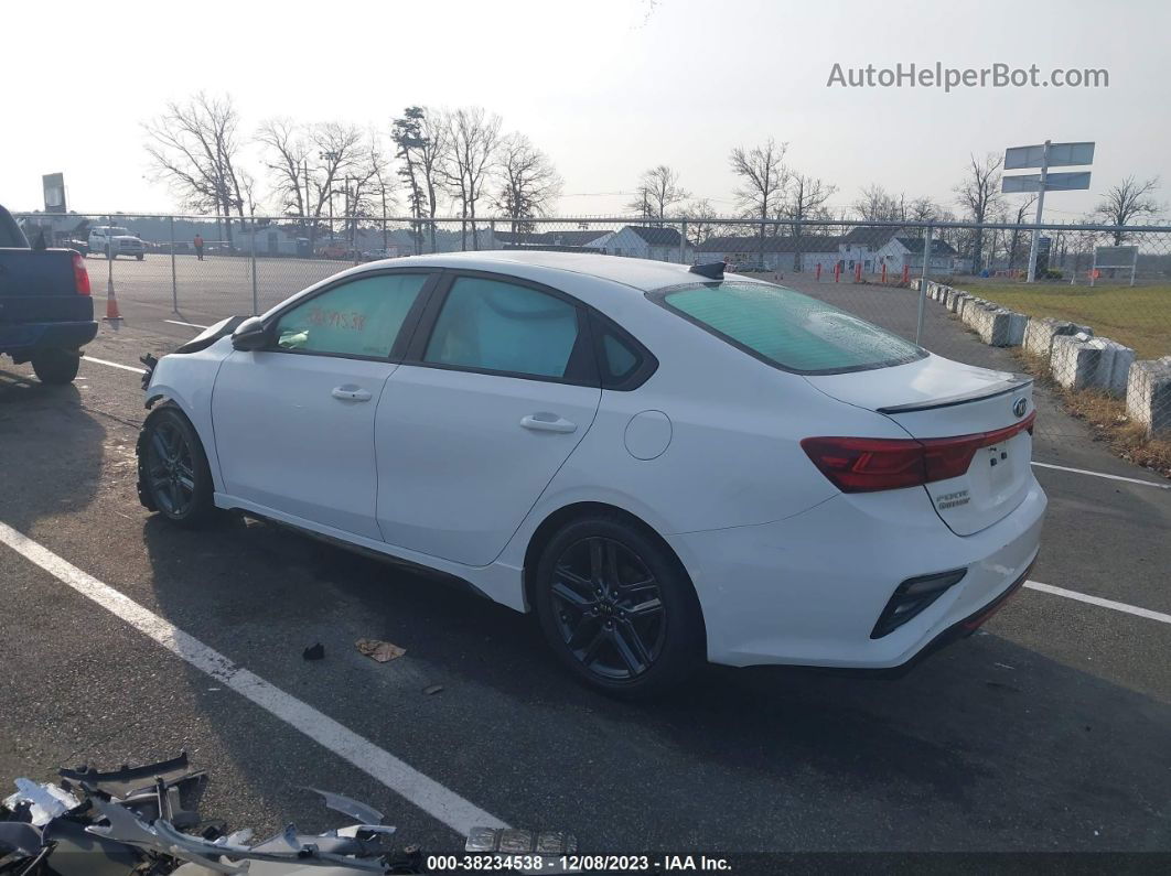 2020 Kia Forte Gt-line Белый vin: 3KPF34ADXLE199435