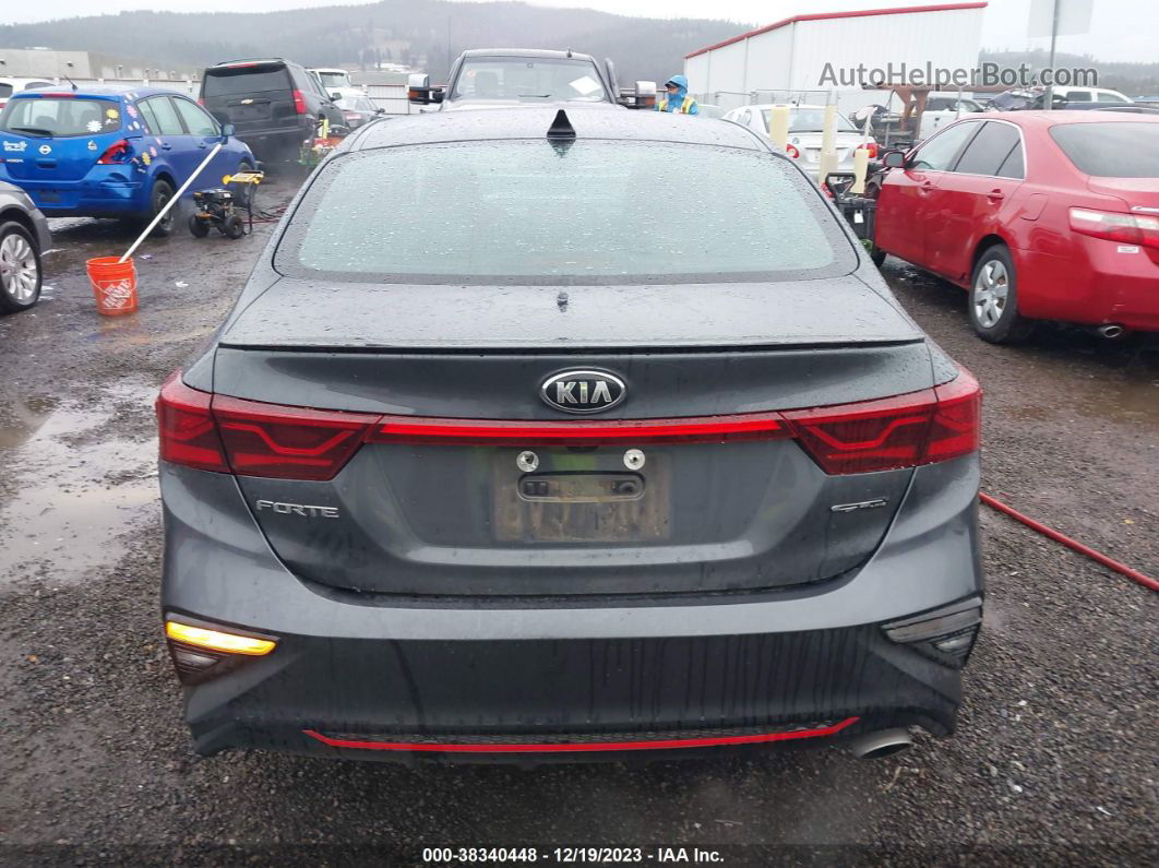 2020 Kia Forte Gt-line Gray vin: 3KPF34ADXLE251615