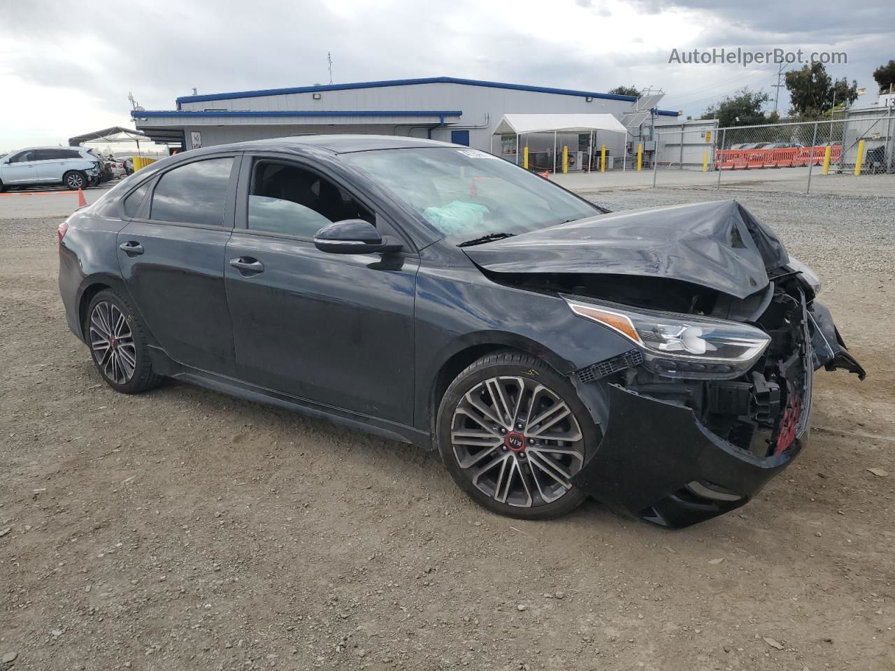 2020 Kia Forte Gt Black vin: 3KPF44AC0LE226162