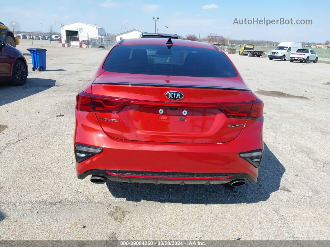 2020 Kia Forte Gt Orange vin: 3KPF44AC0LE255323