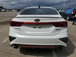 2020 Kia Forte Gt White vin: 3KPF44AC1LE258473