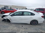 2023 Kia Forte Gt White vin: 3KPF44AC2PE510768