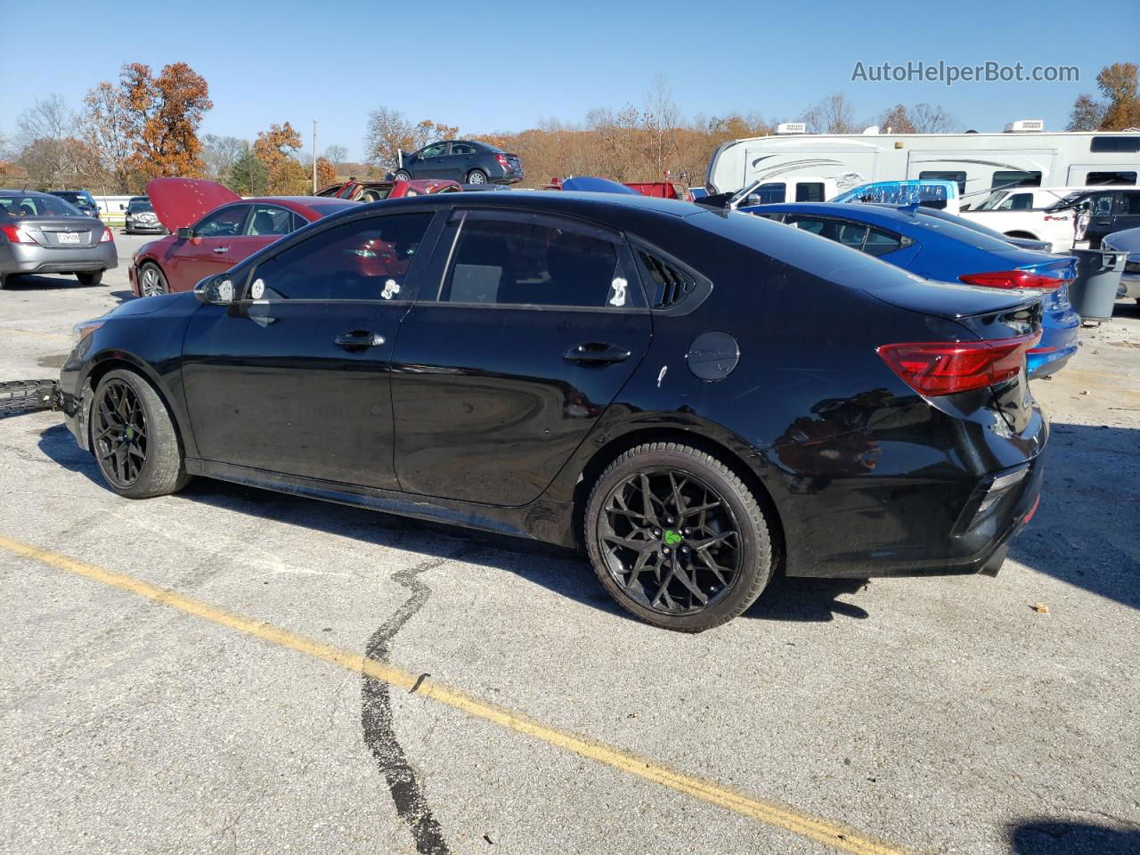 2020 Kia Forte Gt Black vin: 3KPF44AC4LE193893