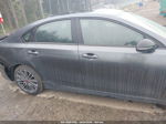 2020 Kia Forte Gt Gray vin: 3KPF44AC6LE193863