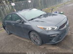 2020 Kia Forte Gt Gray vin: 3KPF44AC6LE193863